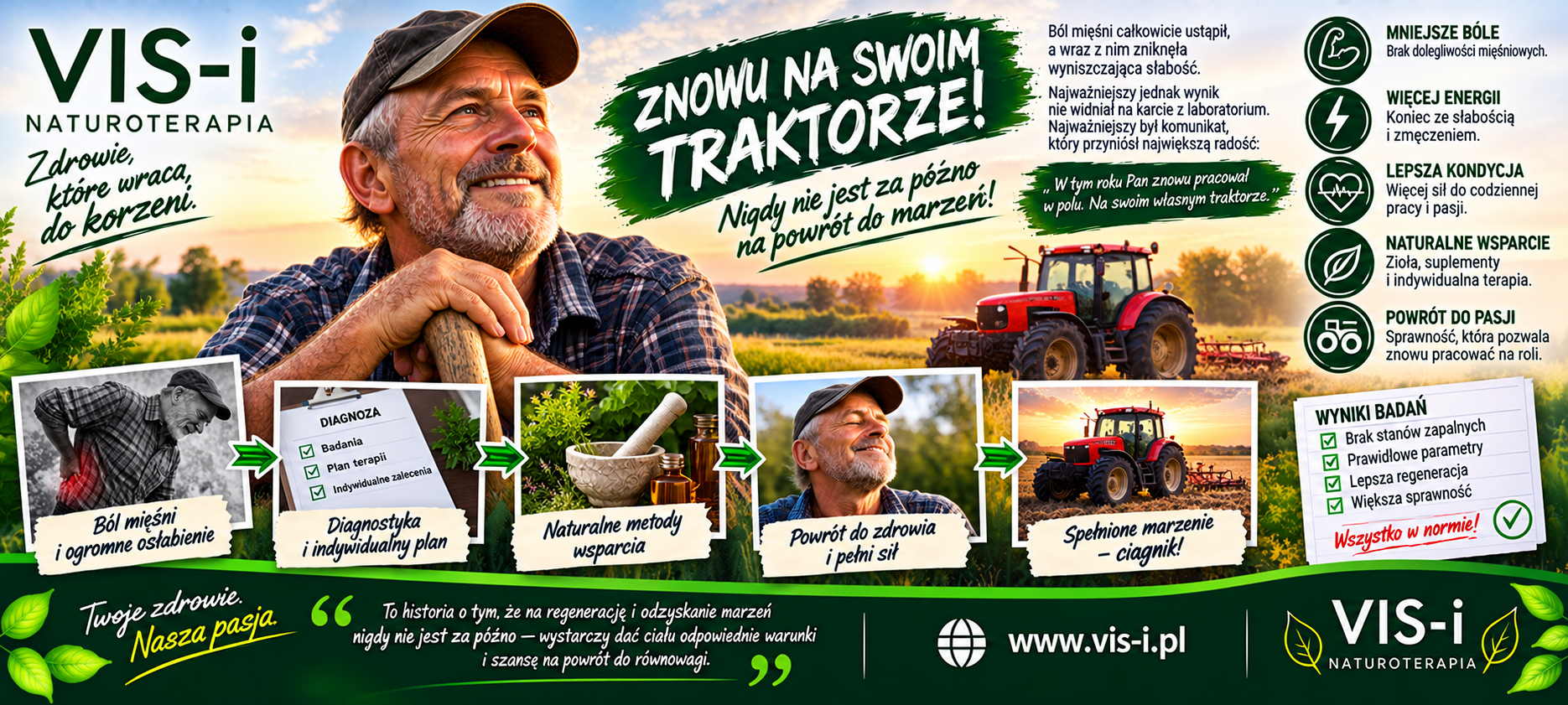 ​Sol ziemi i marzenie o ciągniku. Historia, w której wiek okazał się tylko liczbą